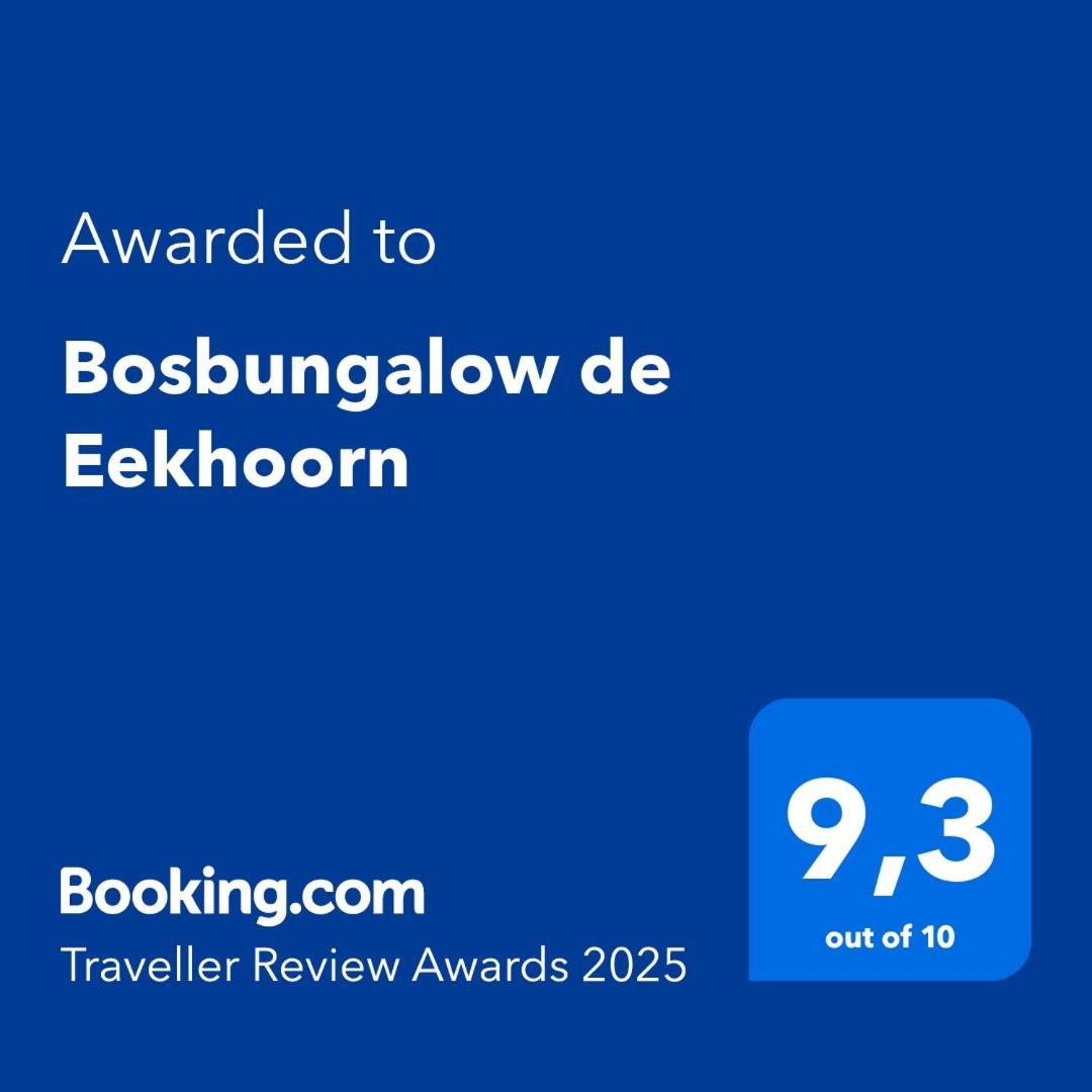 Bosbungalow De Eekhoorn Nunspeet Dış mekan fotoğraf